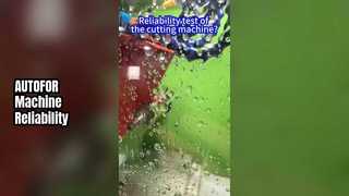 切断機の信頼性試験?